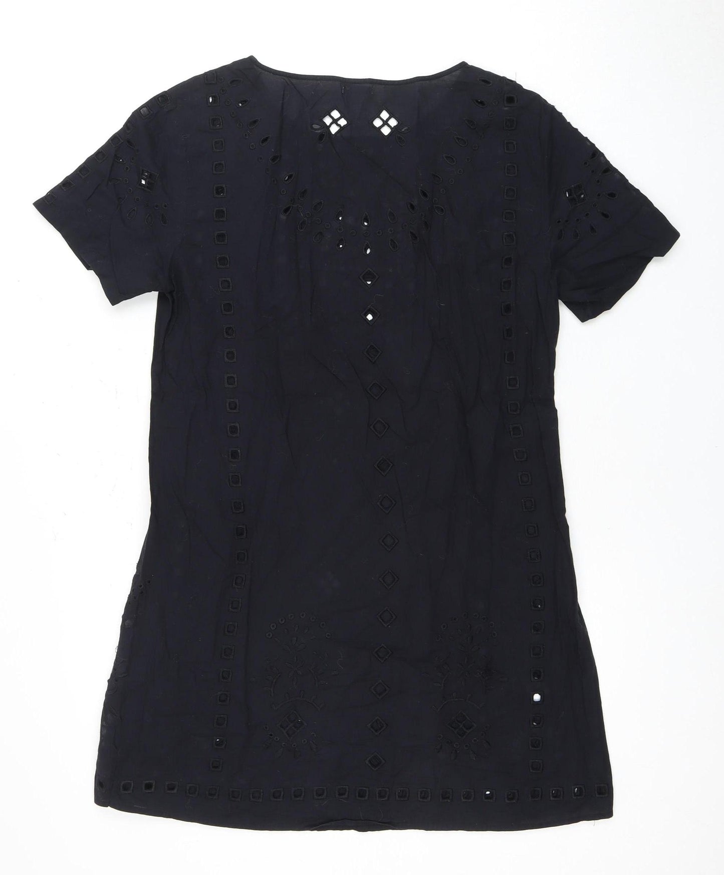 Jigsaw Women's Black Short Sleeve Dress M