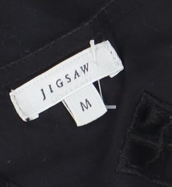 Jigsaw Women's Black Short Sleeve Dress M