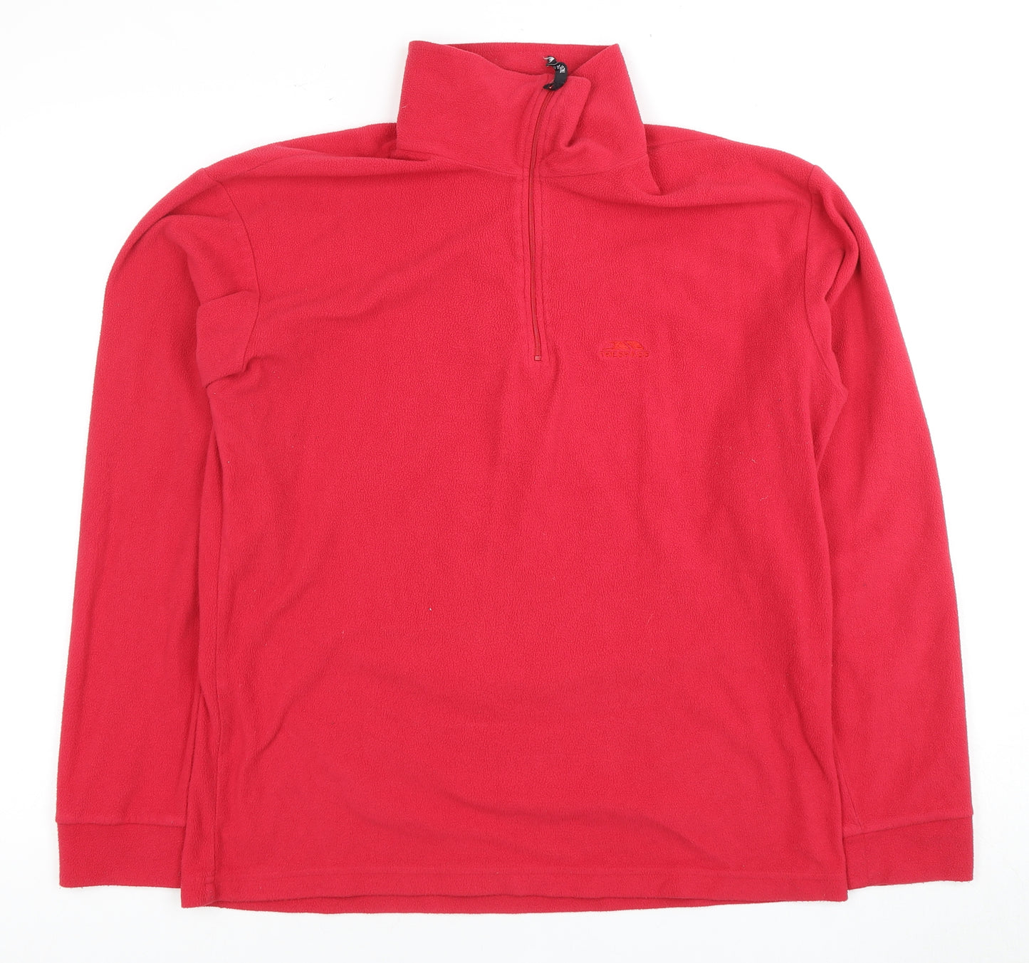 Trespass Women's Red Pullover Sweatshirt M Warm Fleece