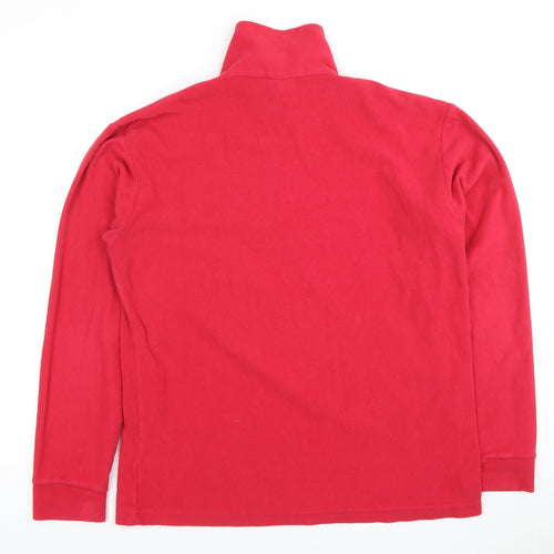 Trespass Women's Red Pullover Sweatshirt M Warm Fleece