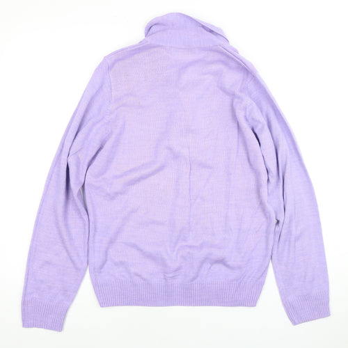 Honor Millburn Women’s Purple High Neck Jumper S