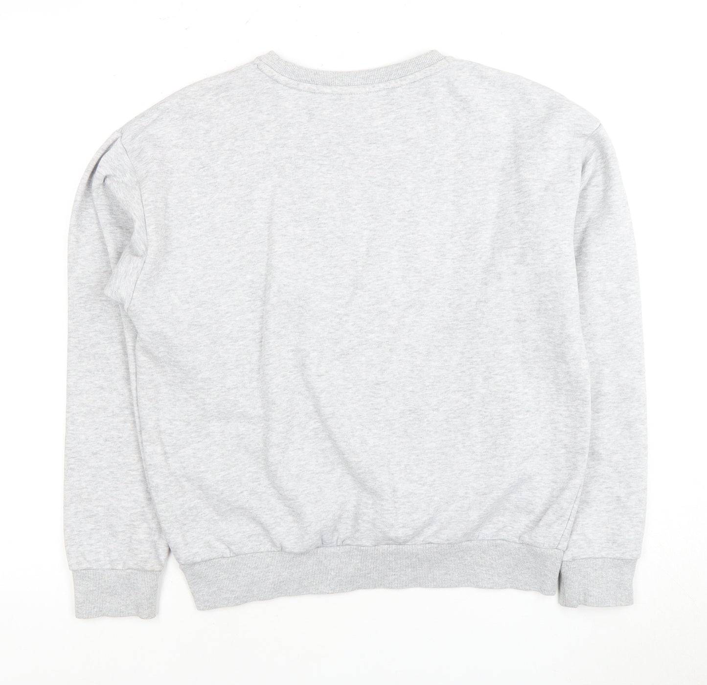 Puma Unisex Grey S Pullover Sweatshirt Logo Sports