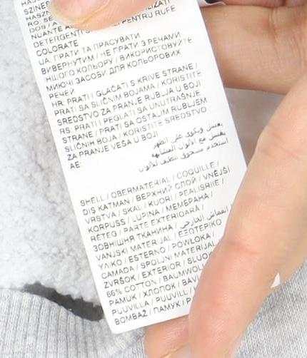 Puma Unisex Grey S Pullover Sweatshirt Logo Sports