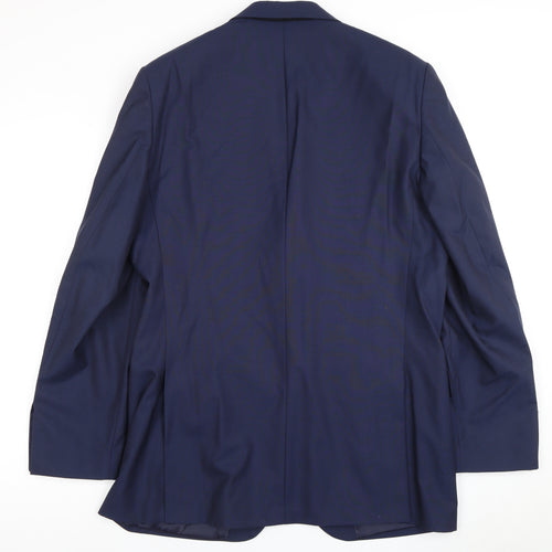 Austin Reed Men’s Blue Single-Breasted Jacket