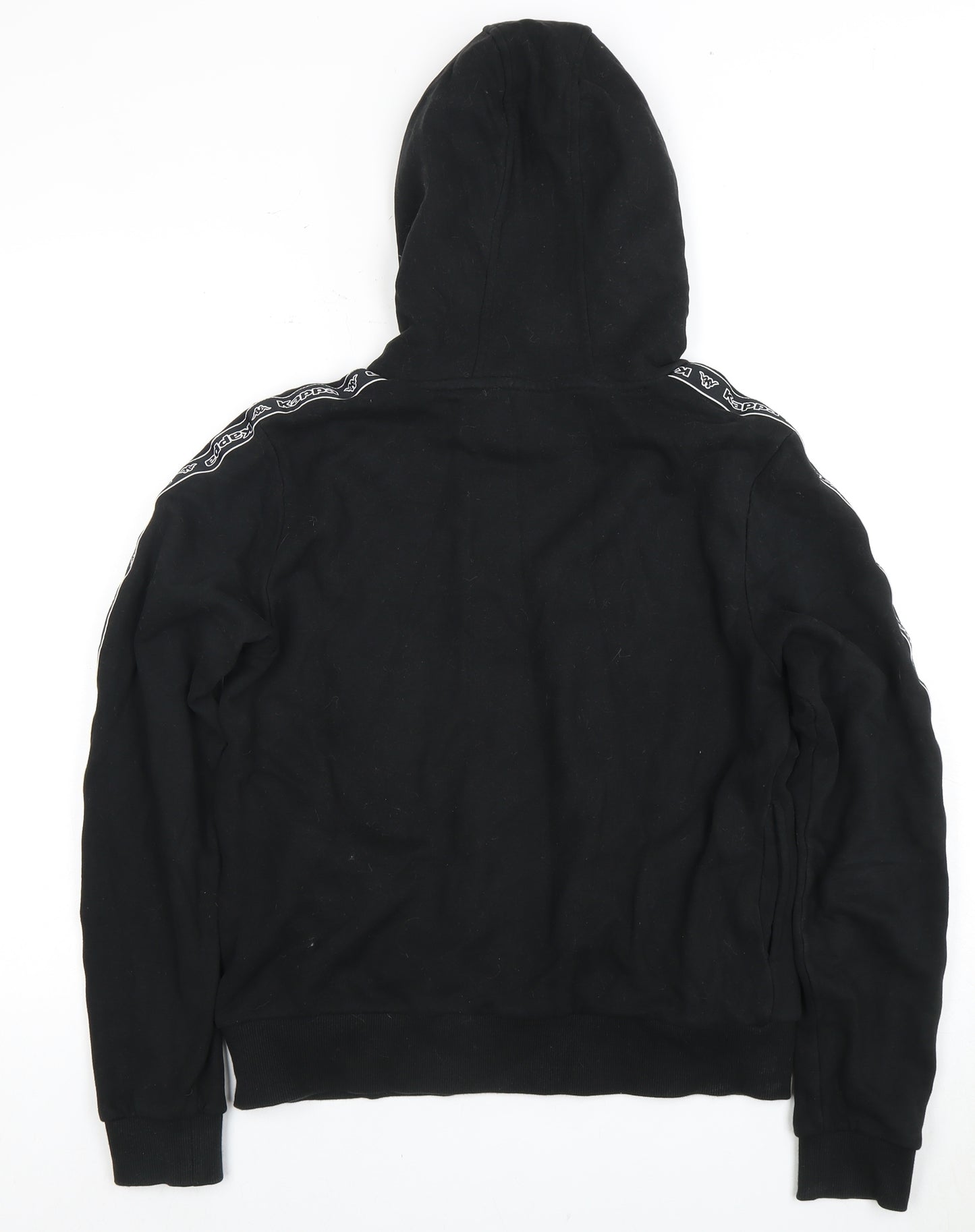 Kappa Women's Black Hoodie Size 12 Pullover