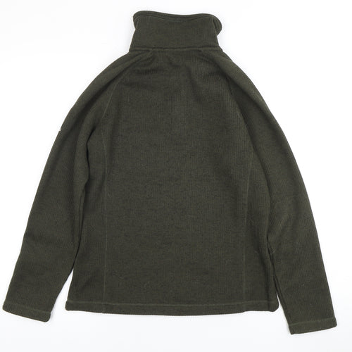 Craghoppers Women's Green Henley Sweatshirt Size 10