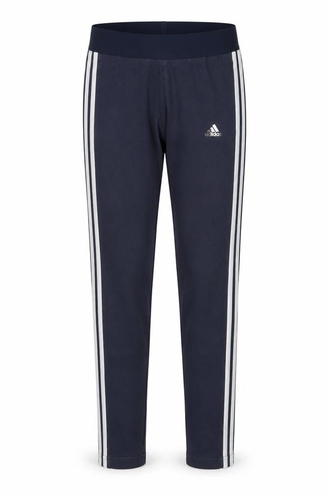 Front view of Adidas Women's Blue Track Pants M