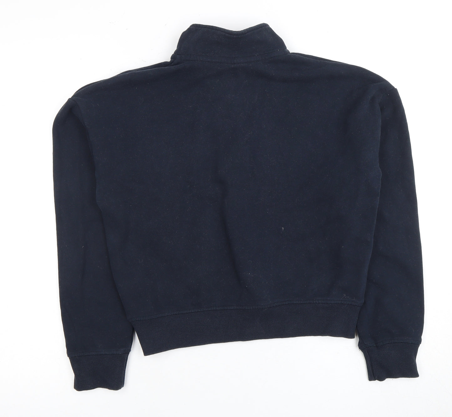 Superdry Women's Blue Full Zip Sweatshirt, Size 8, Casual