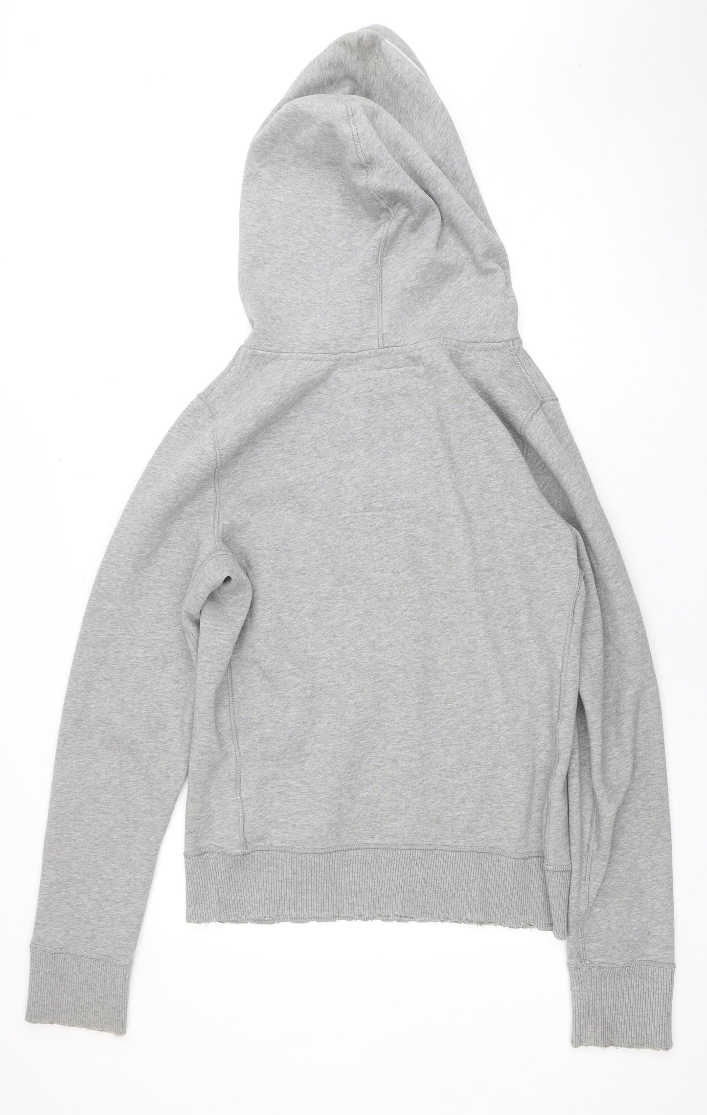 Abercrombie & Fitch Men's Grey Medium Hoodie Pullover
