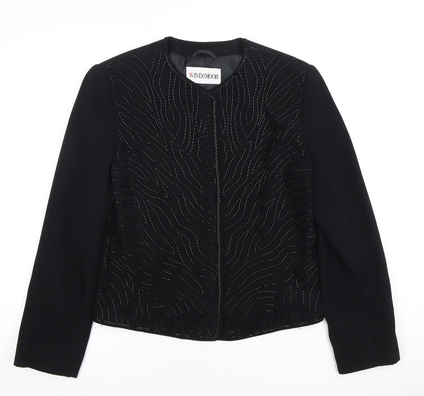 Windsmoor Women's Black Suit Jacket Size 10