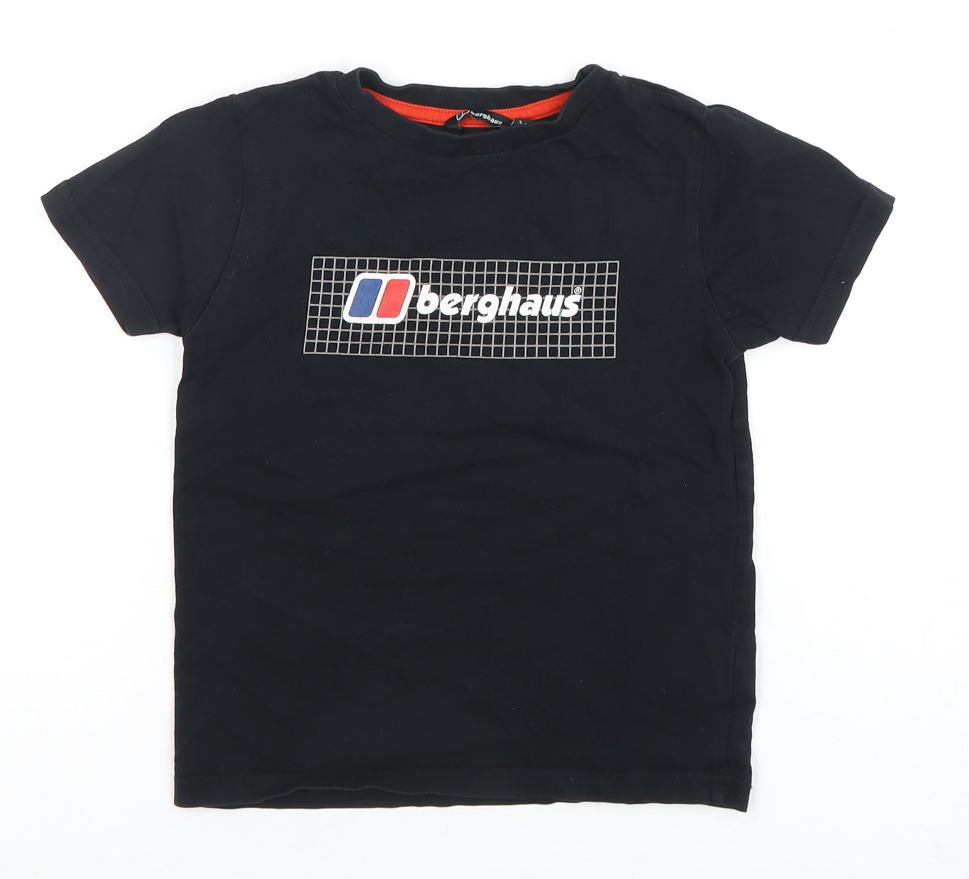 Berghaus Boys Black Graphic T-Shirt 3-4 Years