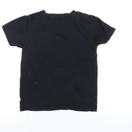 Berghaus Boys Black Graphic T-Shirt 3-4 Years
