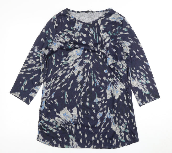 Roman Women's Multicoloured 3/4 Sleeve Top Size 10