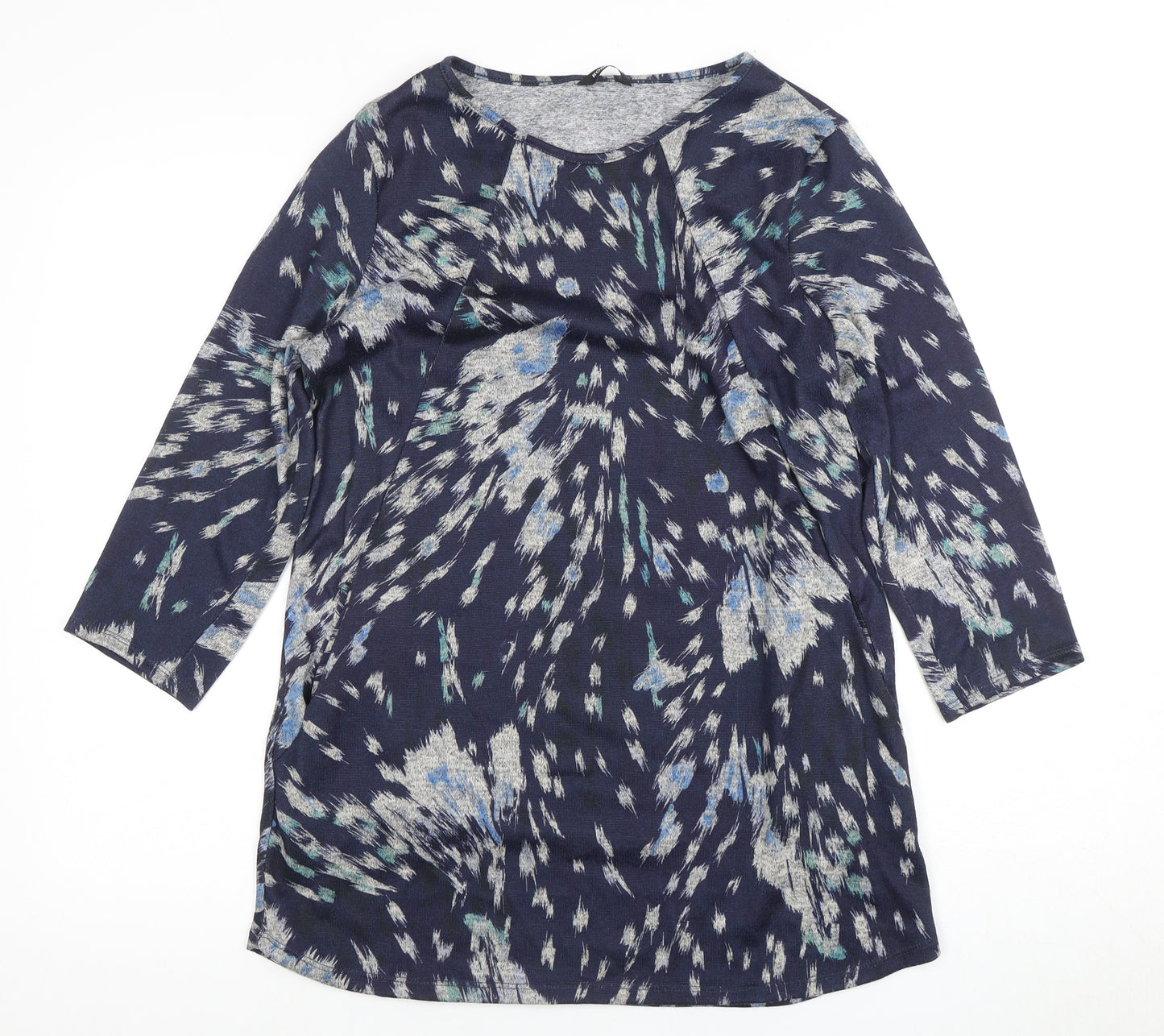 Roman Women's Multicoloured 3/4 Sleeve Top Size 10