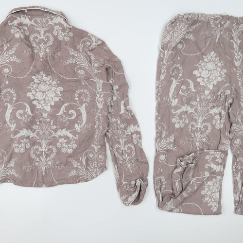 Laura Ashley Women's Grey Pyjama Set, Size 12 - Sleep In Style