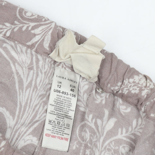 Laura Ashley Women's Grey Pyjama Set, Size 12 - Sleep In Style