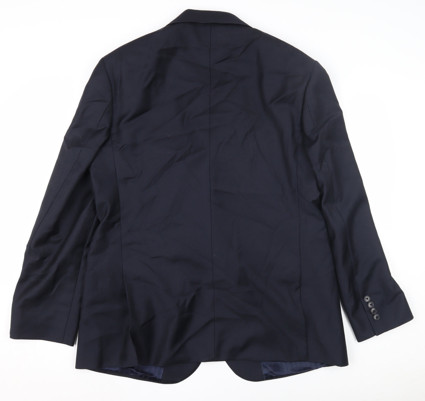 Jaeger Men's Blue Blazer, 44 Chest, Classic Style