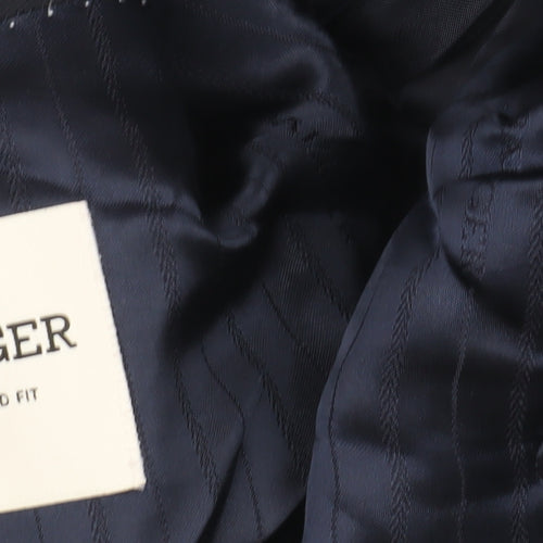 Jaeger Men's Blue Blazer, 44 Chest, Classic Style
