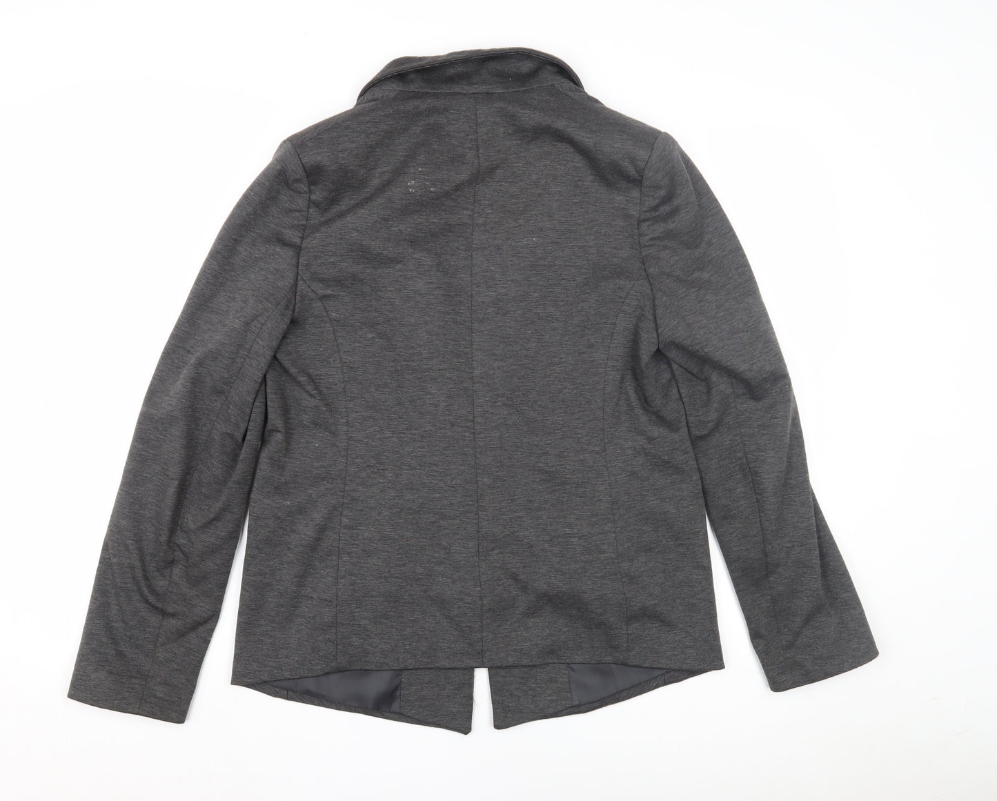 Wallis Women's Grey Blazer, Size 12, Classic Casual Look