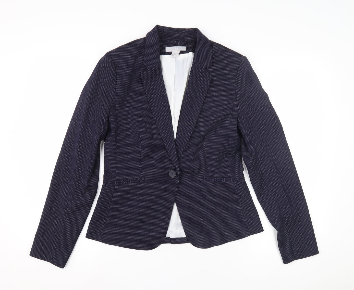 H&M Women's Blue Blazer Size 10
