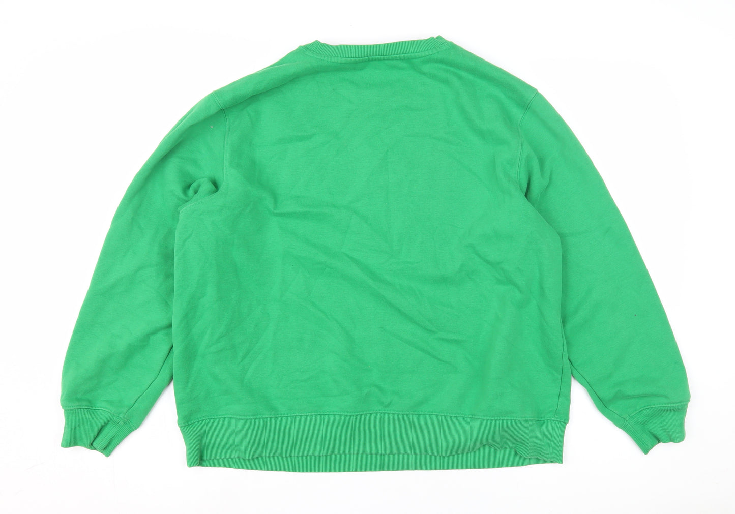 Marks and Spencer Green Pullover Sweatshirt Women Size 16
