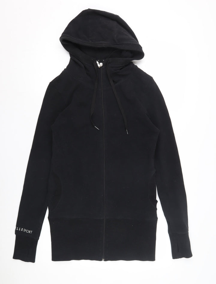 ELLE SPORT Women's Black Full Zip Hoodie - Size S