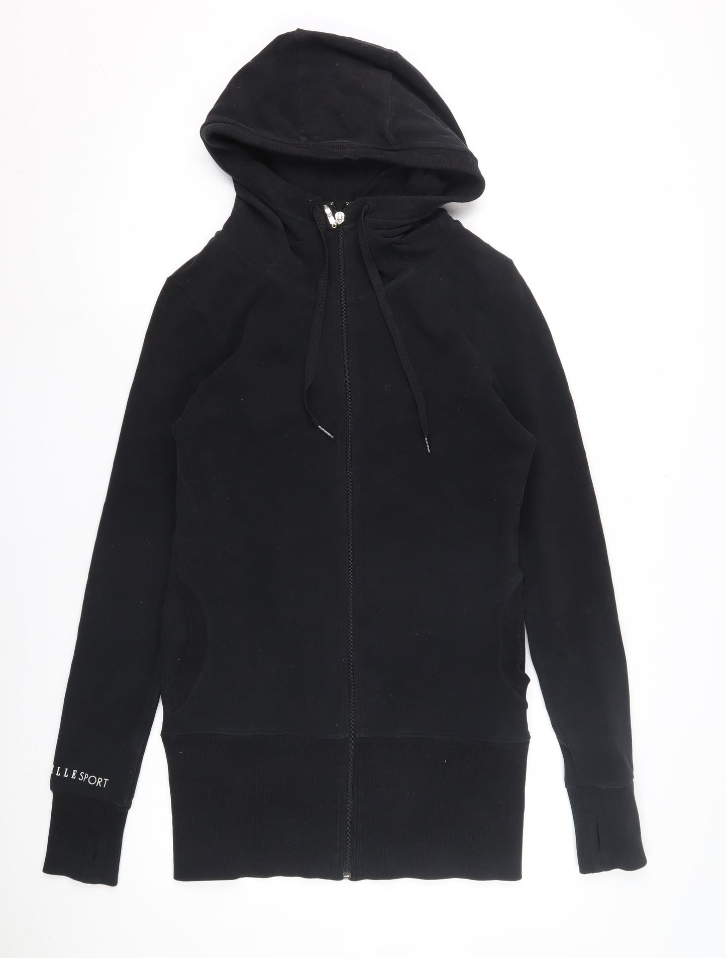 ELLE SPORT Women's Black Full Zip Hoodie - Size S