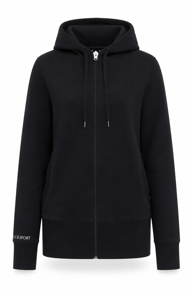ELLE SPORT Women's Black Full Zip Hoodie - Size S