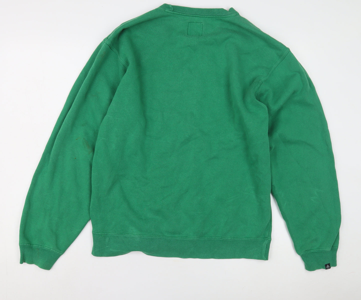 Matix Men's Green Sweatshirt M - Logo Graphic Print