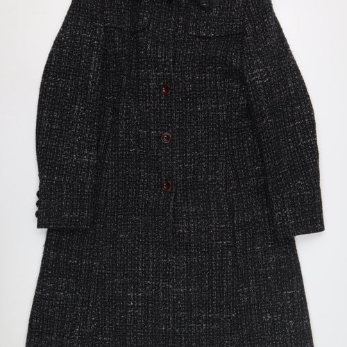 Autonomy Women's Black Wool Blend Coat Size 12