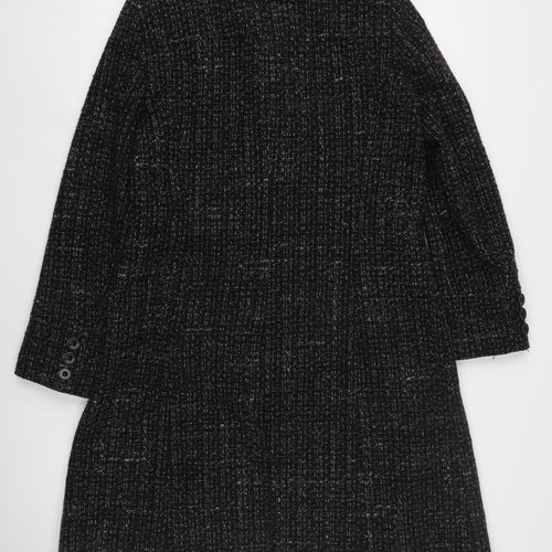 Autonomy Women's Black Wool Blend Coat Size 12