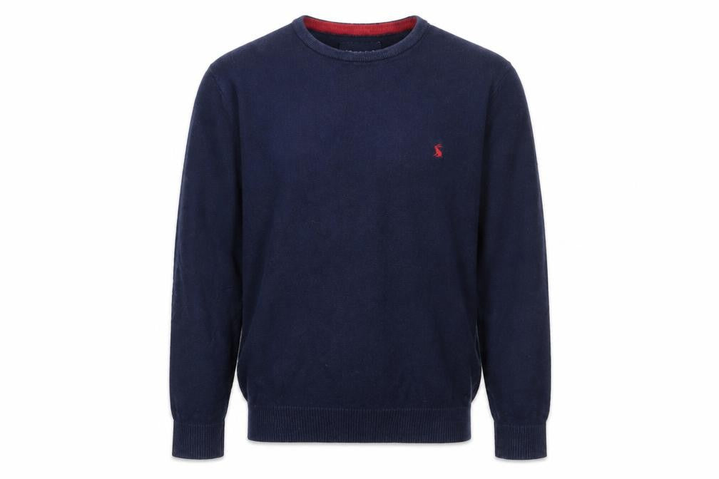 Front view of Joules Men's Blue S Cotton jumper