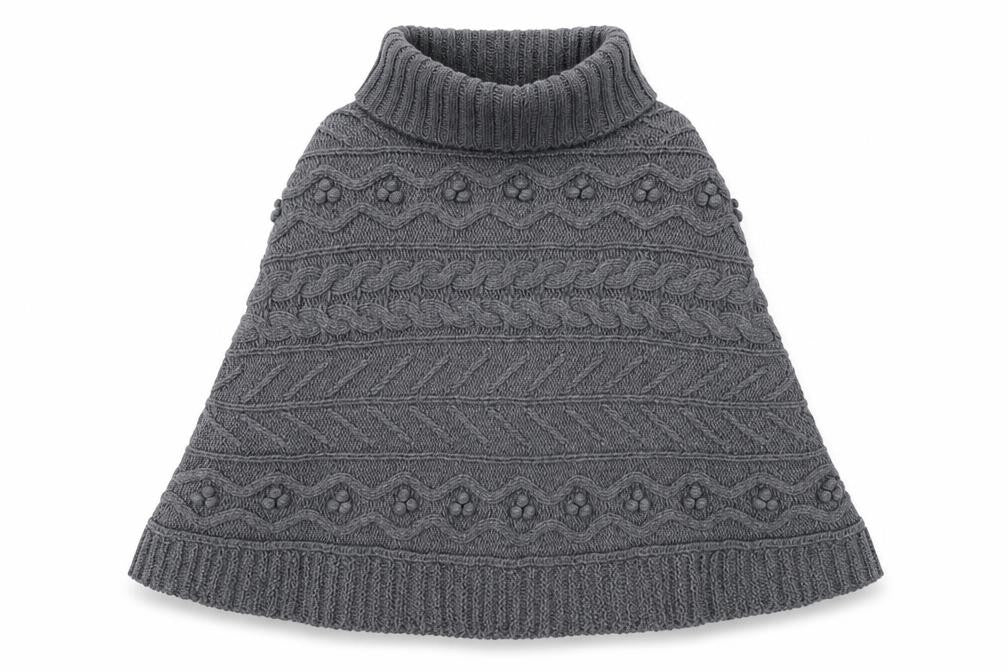 Front view of East Women's Grey Cowl Neck Cable Knit Sleeveless Jumper