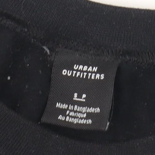 Urban Outfitters Men's S Black Graphic Print Sweatshirt