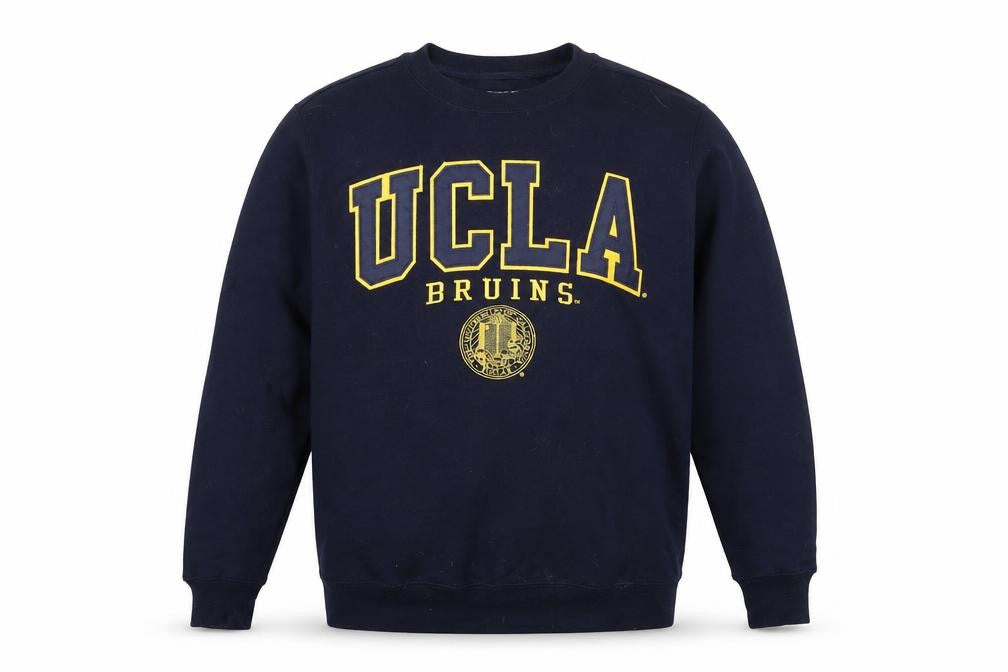 e5 Men’s Blue S Pullover College Sweatshirt