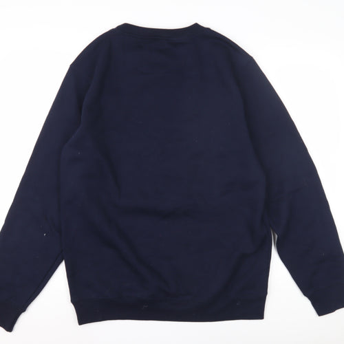 e5 Men’s Blue S Pullover College Sweatshirt