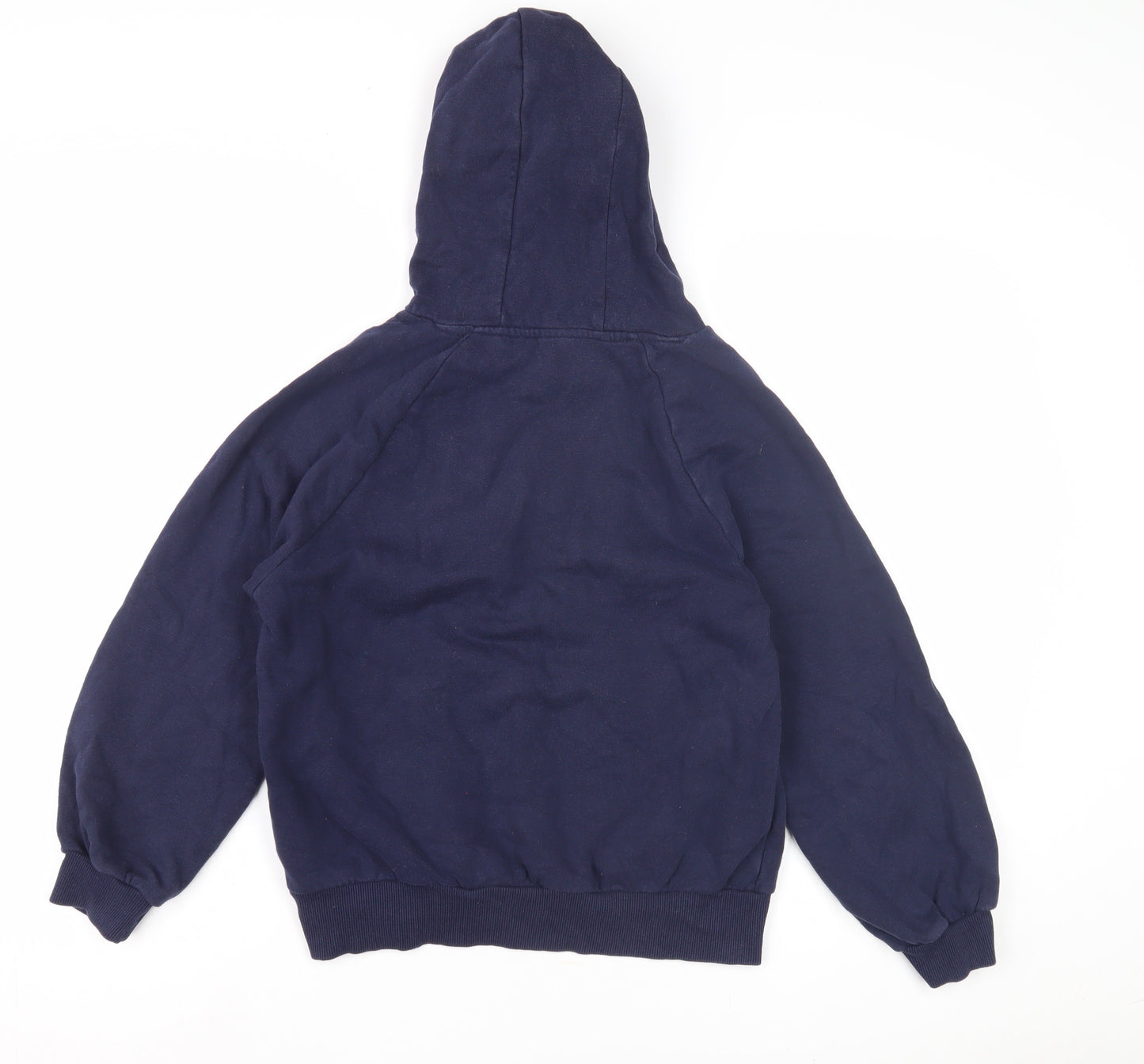 Next Girls Blue Star Embroidered Hoodie 11 Years
