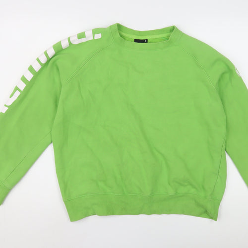 Salming Green Unisex Sweatshirt S with Logo Graphic