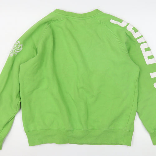 Salming Green Unisex Sweatshirt S with Logo Graphic