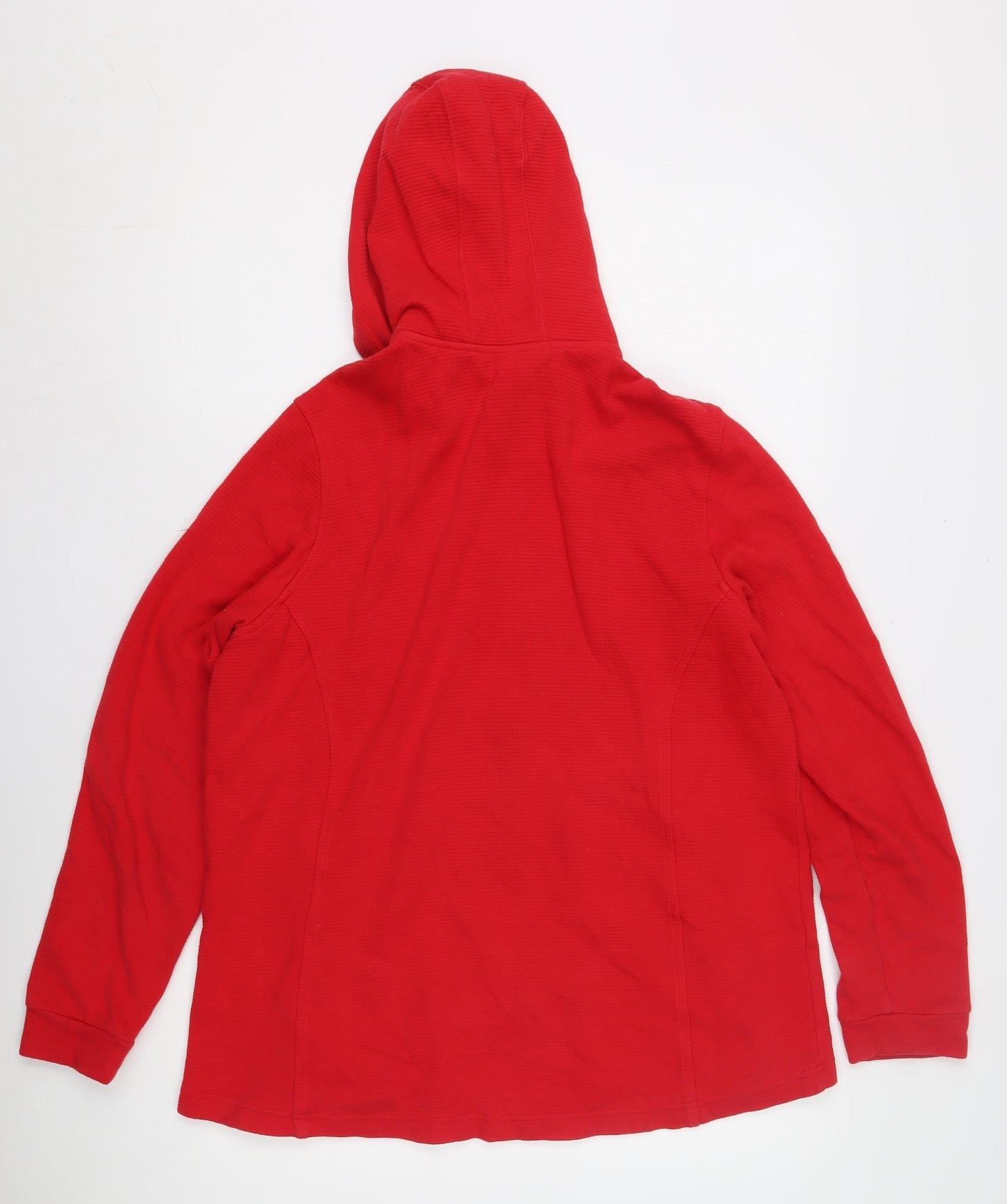 Regatta Women's Red Full-Zip Hoodie, Size 18