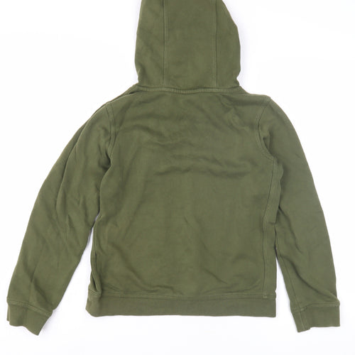 Nike Boys Green Pullover Hoodie 11-12 Years - Sporty Casual Style