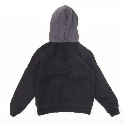 Puma Boys Black Pullover Hoodie - 11-12 Years