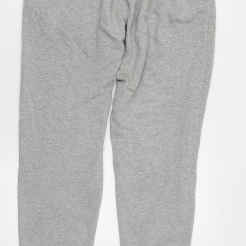 Nike Men's Grey Jogger Trousers - M, Elastic Waist
