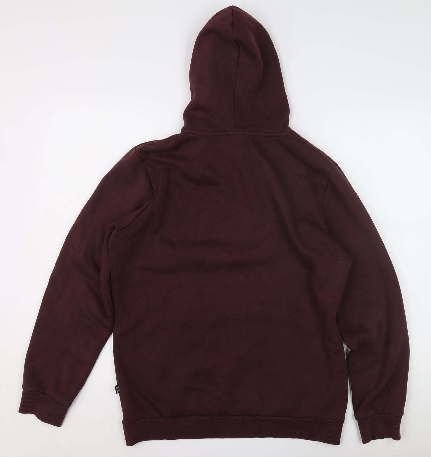 Puma Men's Red Pullover Hoodie S with Logo