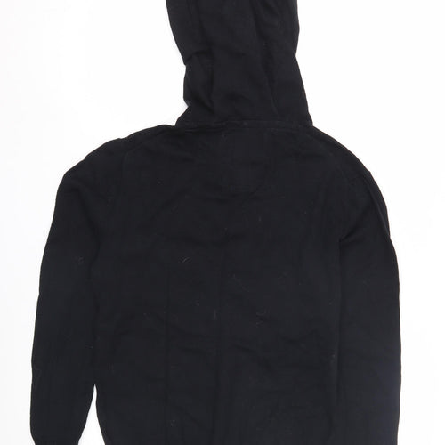 Superdry Unisex Black Regular Fit Jumper Hoodie M