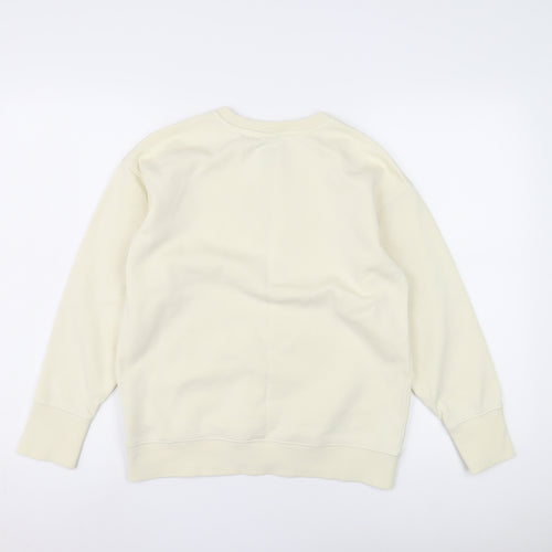 Nike Unisex Ivory M Pullover Sweatshirt Hoodie