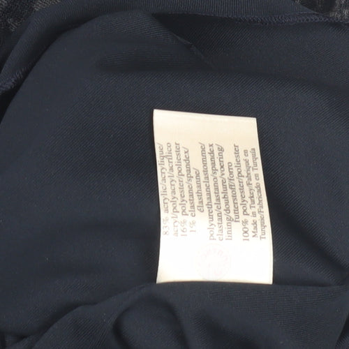 Laura Ashley Women’s Black Houndstooth Pencil Skirt