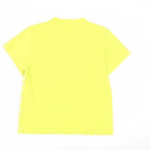 Adidas Women's Yellow XS Basic T-Shirt