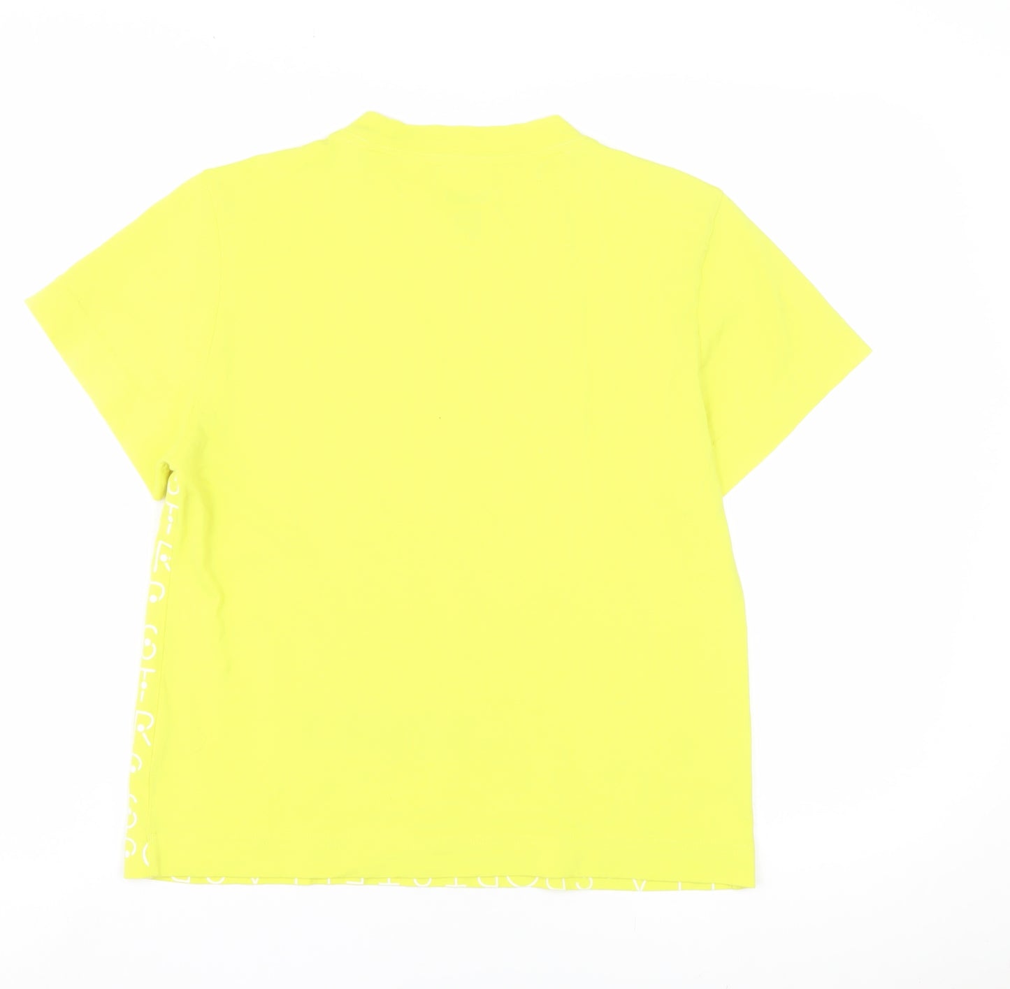 Adidas Women's Yellow XS Basic T-Shirt