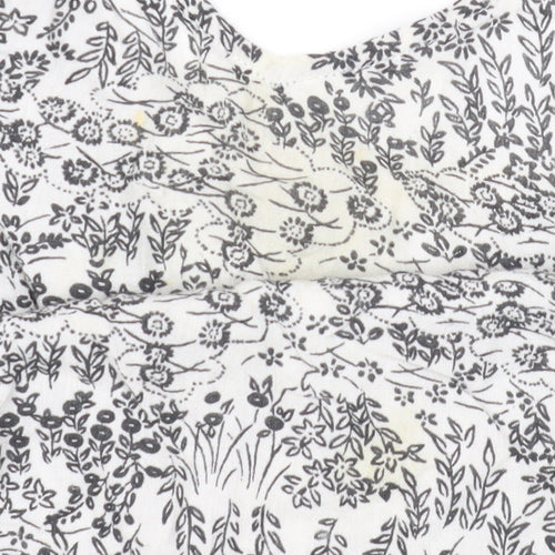 Fat Face Women's Multicoloured Floral Blouse Size 16